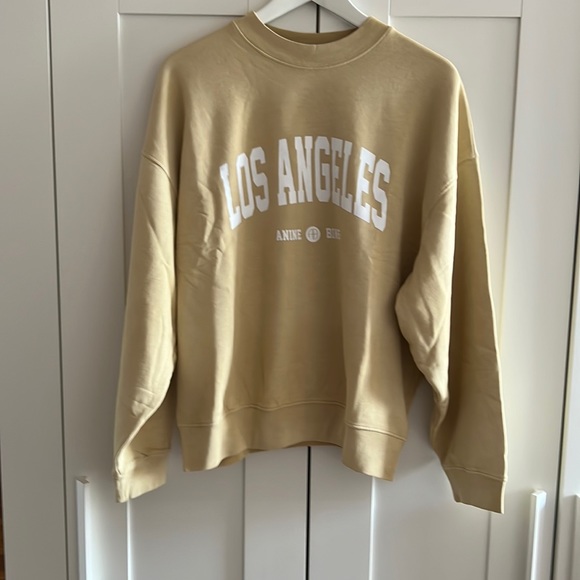 Anine Bing Jaci Sweatshirt University Los Angeles - Picture 3 of 7
